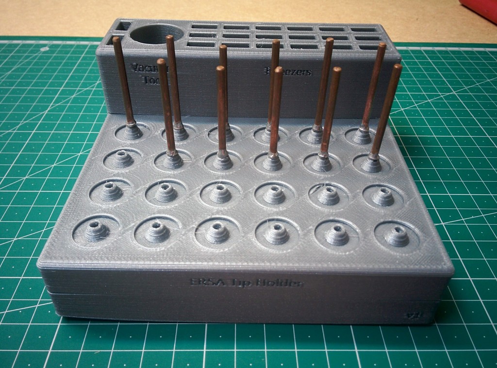 Free 3D file ERSA Tip & Tweezers Holder Stand w/Tools Slot for I-TOOL ...