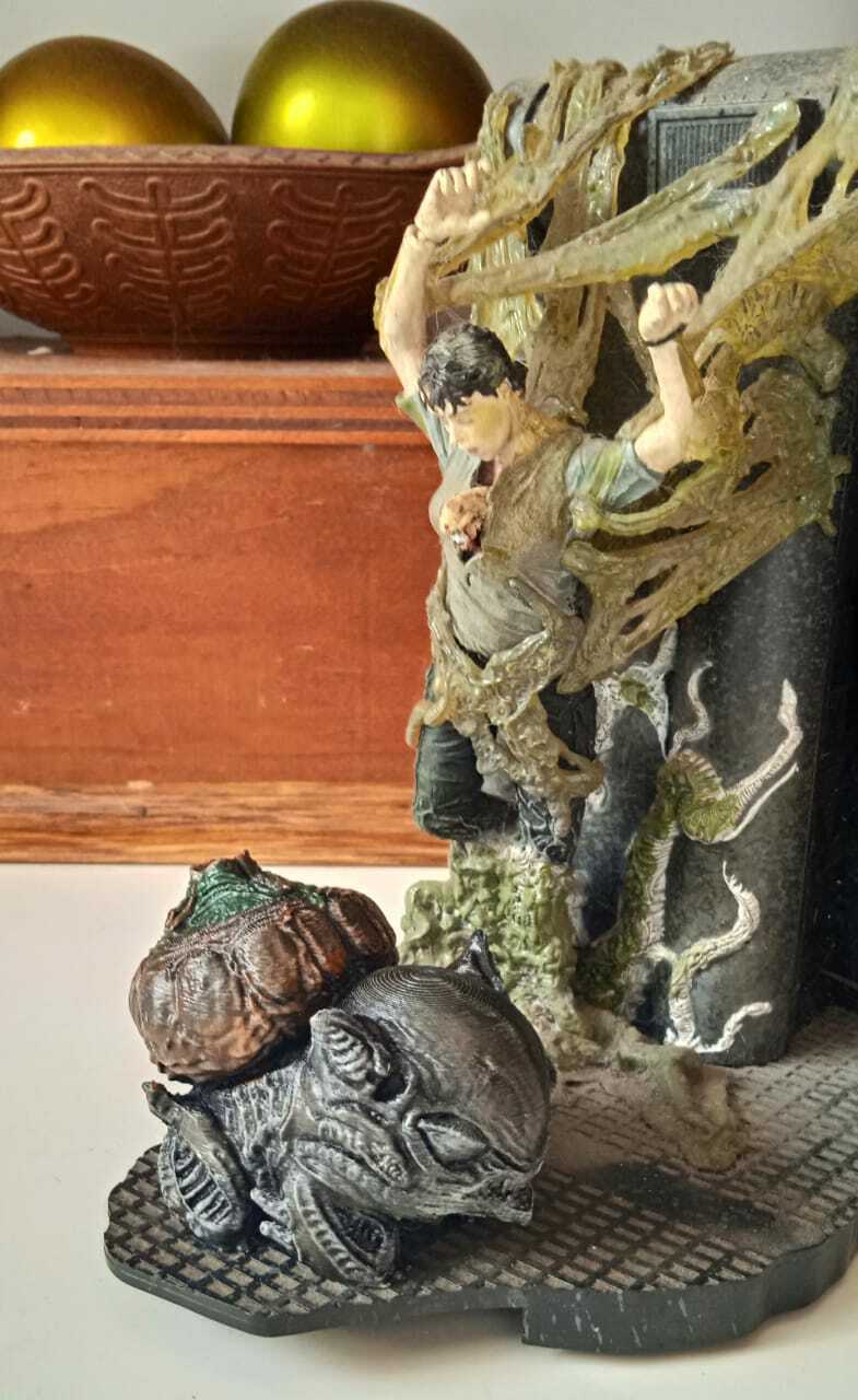 STL file xenomorph bulbasaur・3D printable model to download・Cults