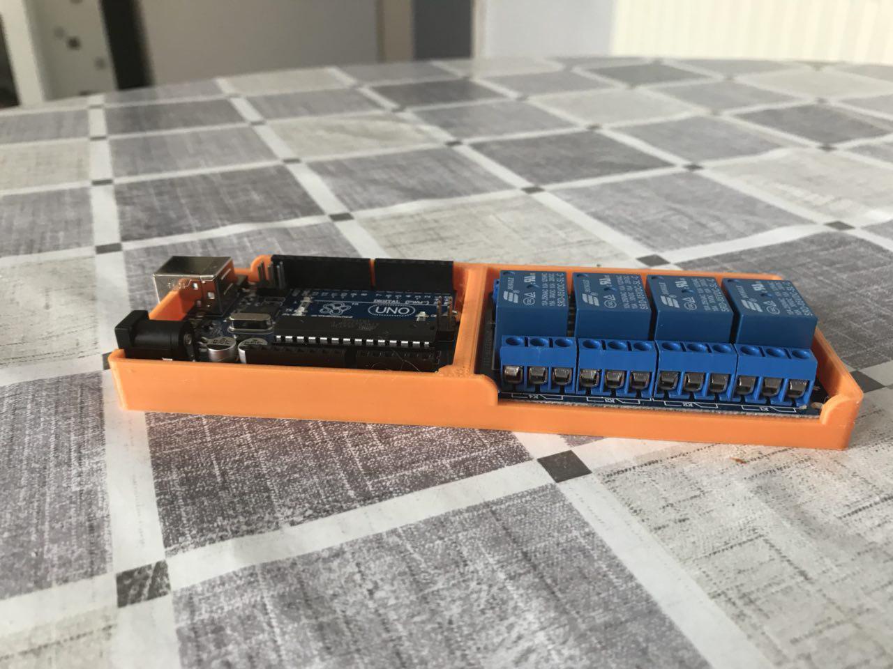 Free STL file Automation - Arduino / Relay Board Holder・Template to ...