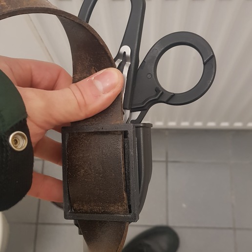 Download 3D model leatherman raptor shears belt holder ・ Cults