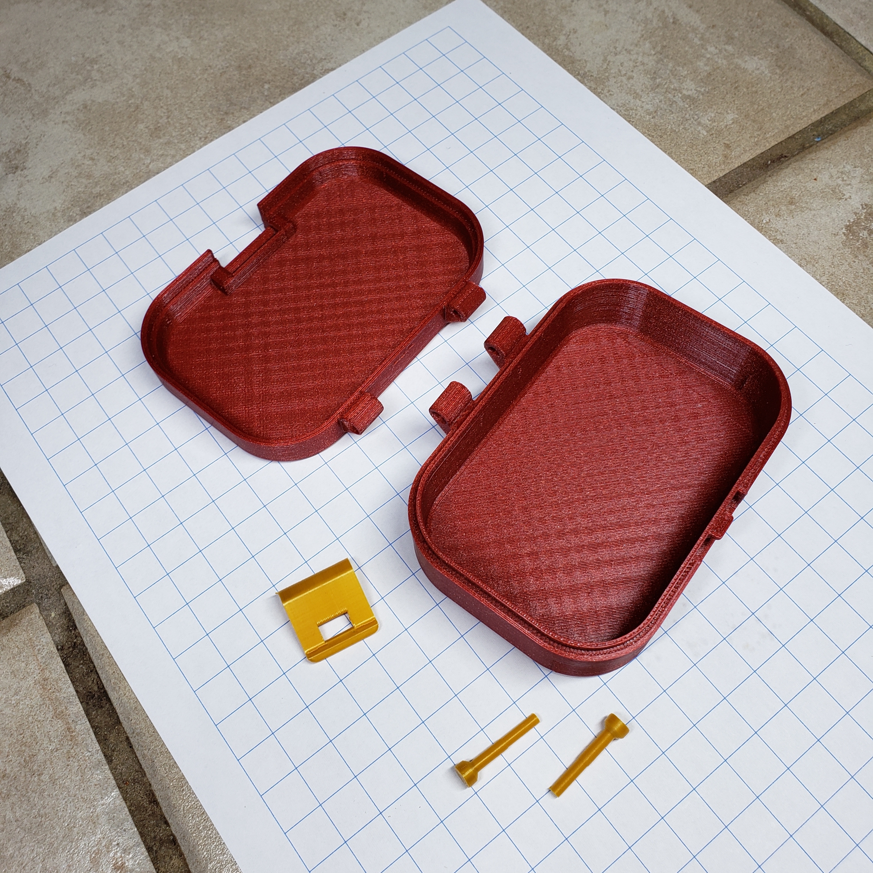 3D print Simple Lock Box • made with Creality CR-10・Cults