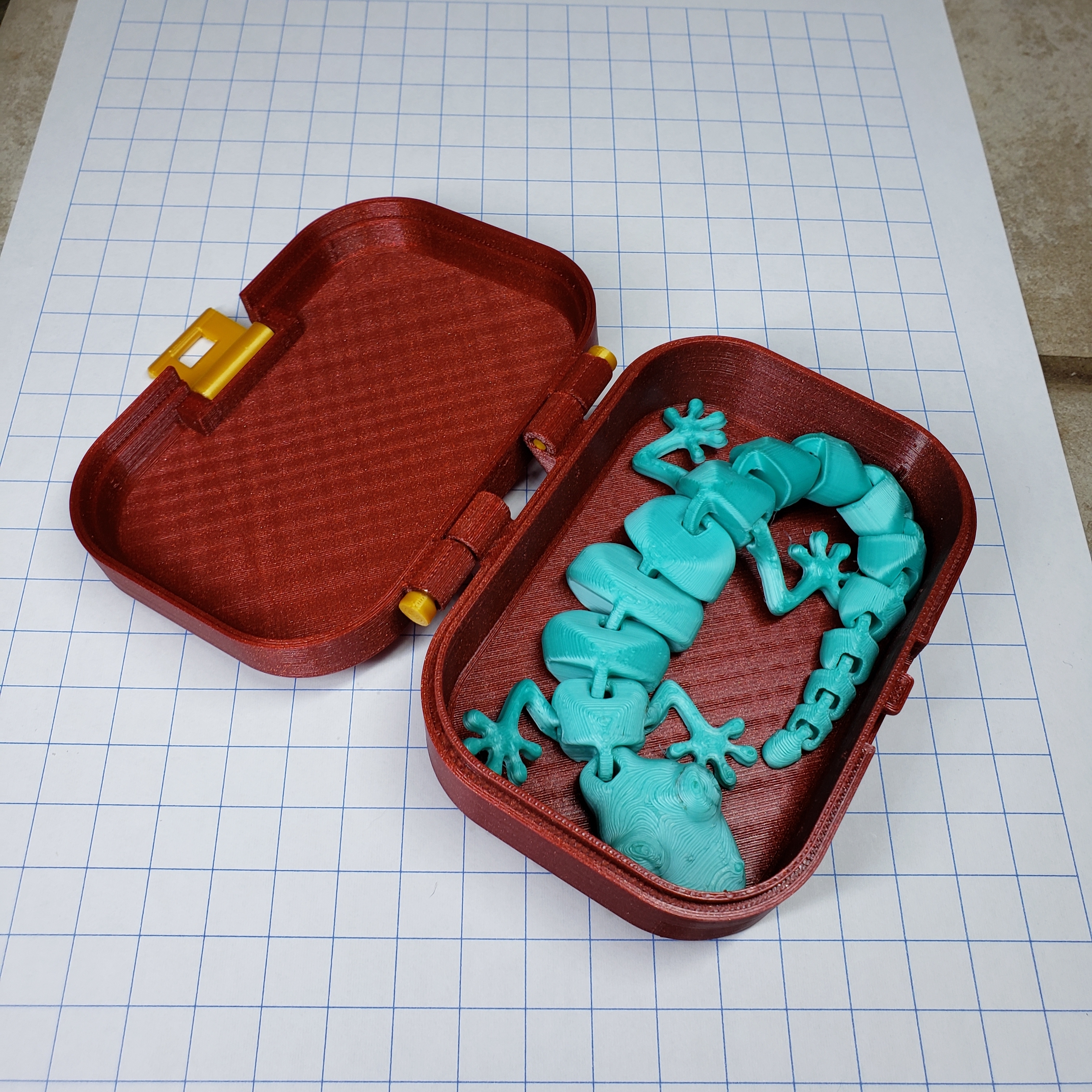 3D print Simple Lock Box • made with Creality CR-10・Cults