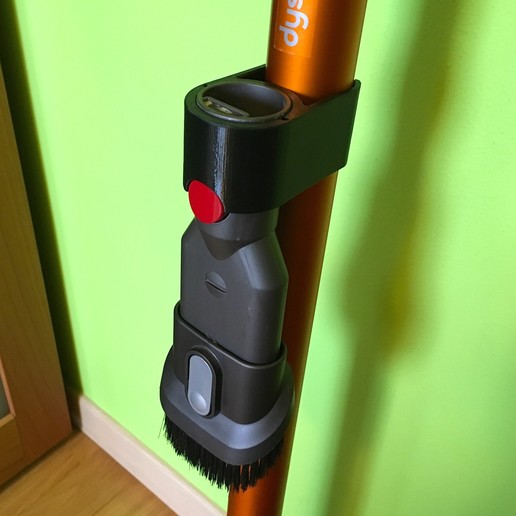 Download free STL file Dyson accessory holder for extension wand ・ Cults