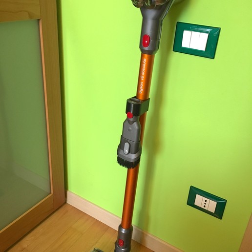 Download free STL file Dyson accessory holder for extension wand ・ Cults