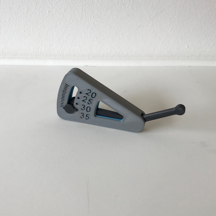 Medidor De Altura De Conducción Para Coches RC 1/10 – Herramienta De Caída De Chasis De Metal, Regla De Ajuste Universal