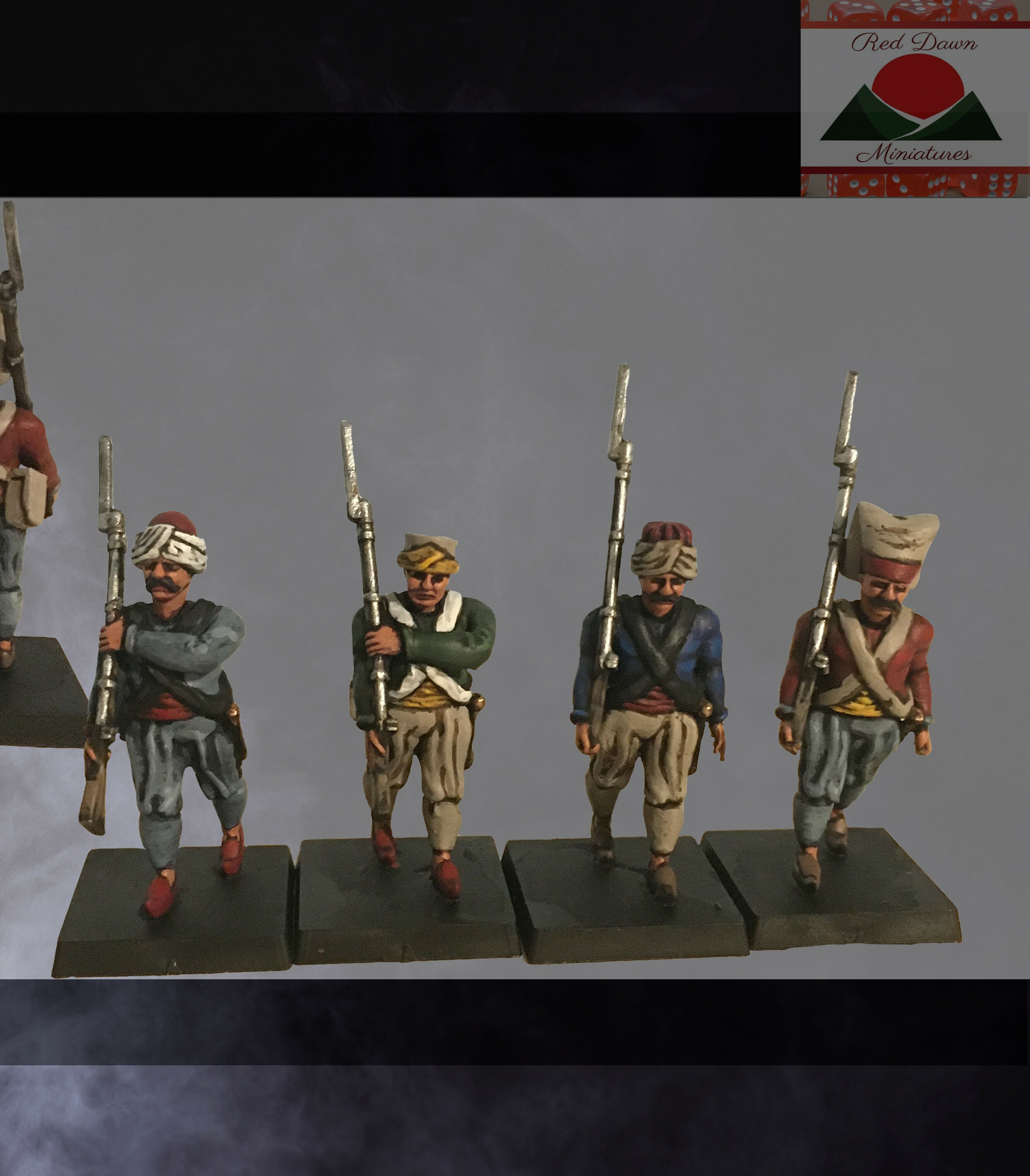 3D file 28mm Napoleonic Ottoman Infantry・3D printing model to download