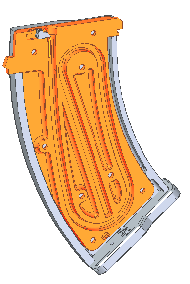 STL file SVD LONG AIRSOFT MAGAZINE 🔫・Design to download and 3D print・Cults