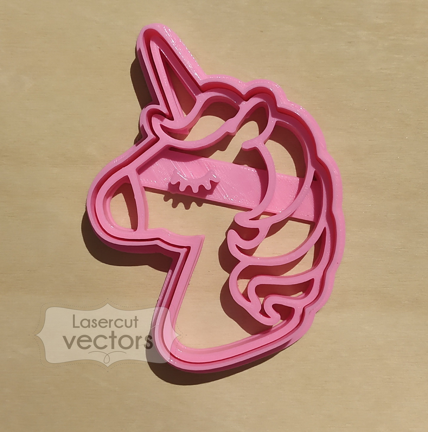 STL file Unicorn cookie cutter, cutter. Unicorn cookie cutter. Unicorn