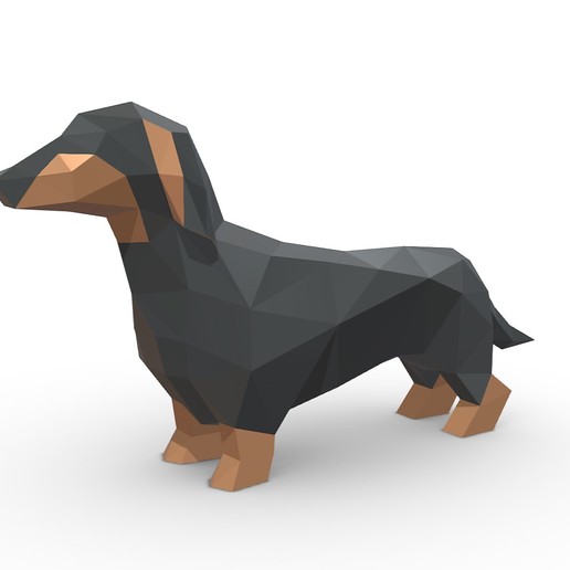 perro en 3d