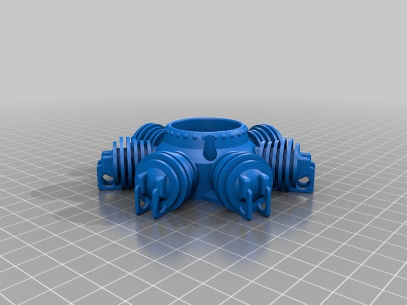 Free STL file Radial engine dummy RC plane・3D print model to download・Cults