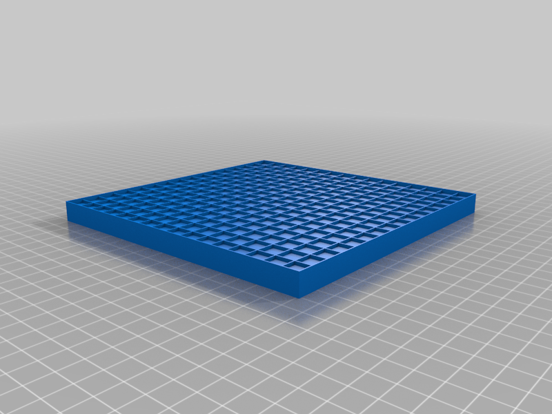 Free STL file Diffusor and cover for 16x16 WS2812b LED matrix・3D ...