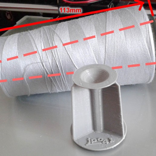 Download free 3D printing templates Sewing thread spool holder ・ Cults