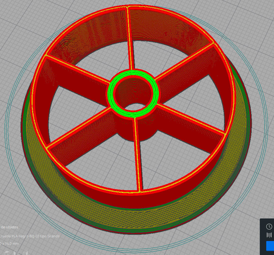 Download free STL file Easy Go PLA filament wheel black • 3D print ...