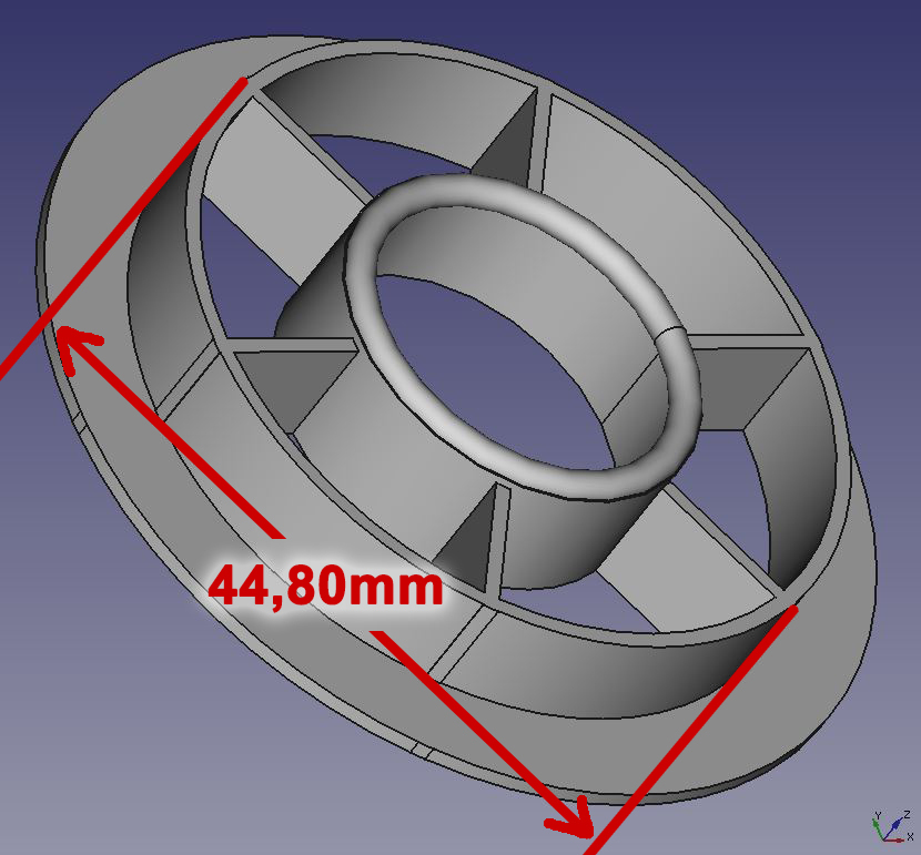 Free STL file Easy Go PLA grey filament wheel 🪢・3D printable model to ...