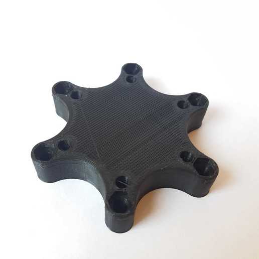 Download STL file Easy print Logitec g29 steering wheel adapter • 3D printing design ・ Cults