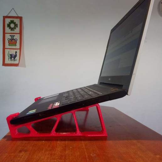 Download STL file laptop stand soporte notebook • Object to 3D print