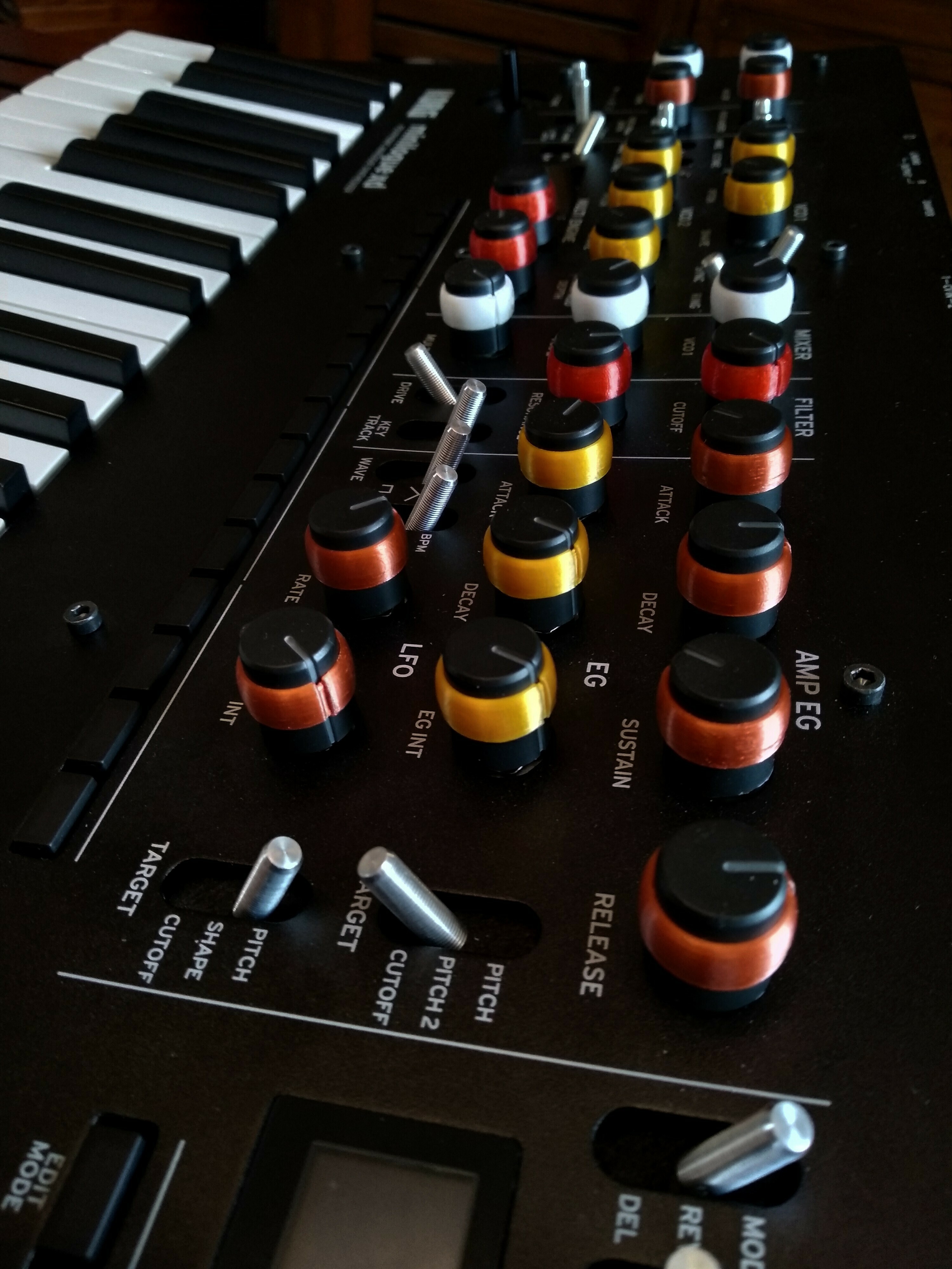 Free STL file ring for knob => Minilogue / Monologue / Prologue