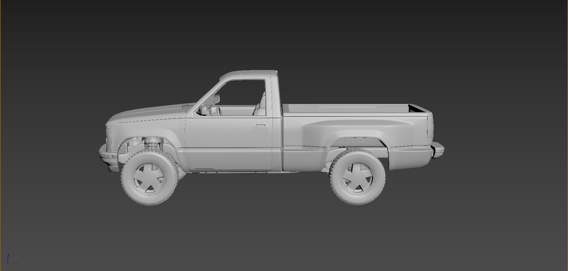 3D file GMC Sierra 1997 Regular Cab 🚕・3D printable design to download・Cults