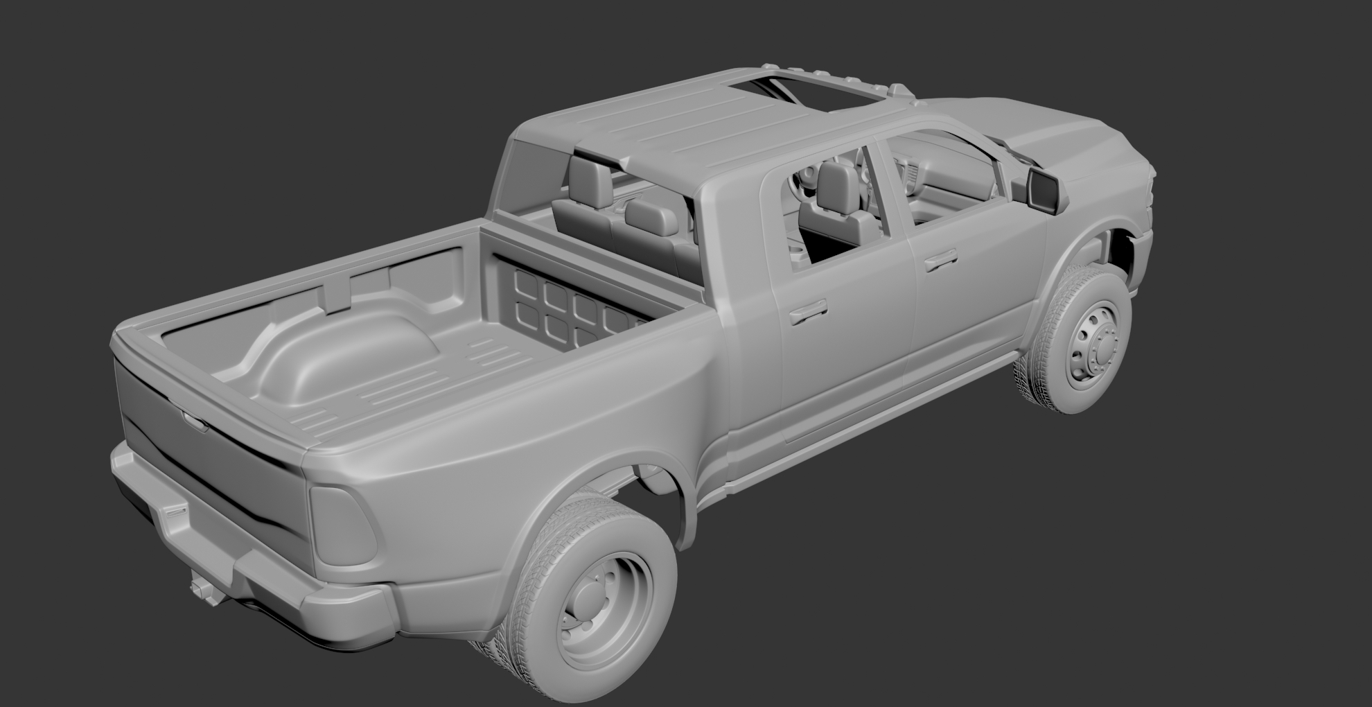 3D file Dodge Ram 3500 Mega Cab 🐏・3D printable design to download・Cults