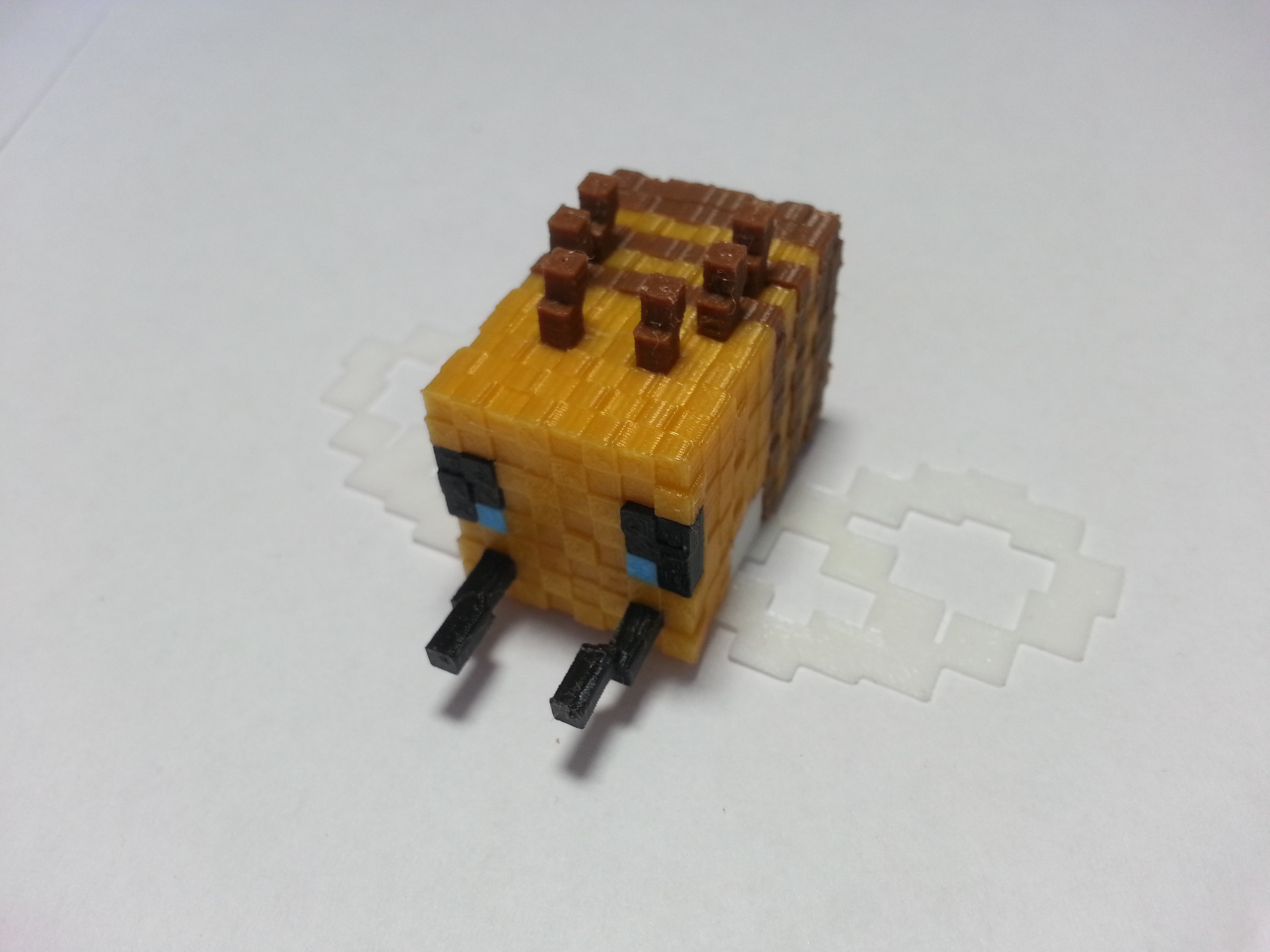 Download STL File Minecraft Bee 3D Printer Model Cults