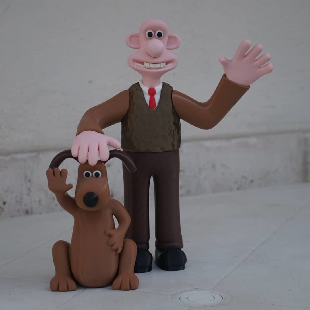 3D print Wallace and Gromit・Cults
