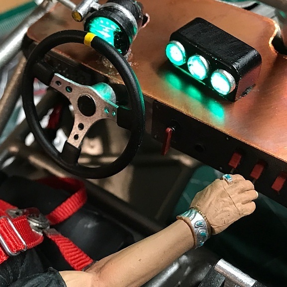 Download STL file Scalemonkey RC Speedometer with Shift Light • 3D