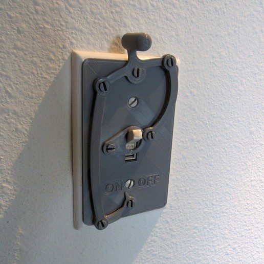 Download free STL file Slightly more complex light switch ・ Cults