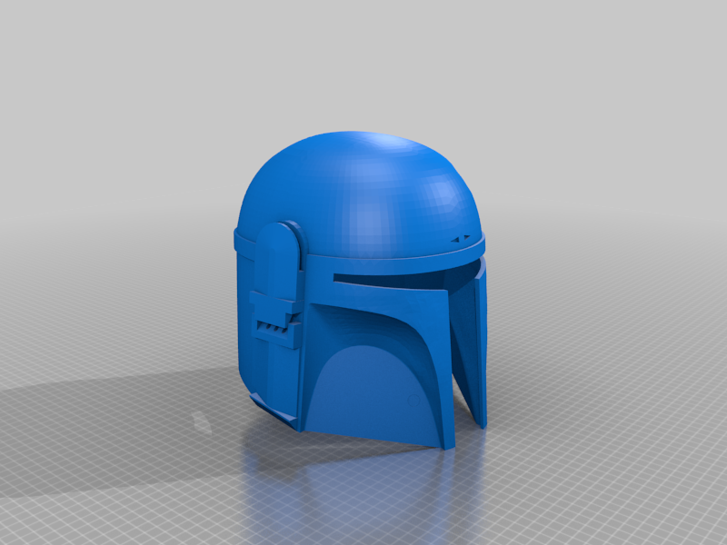 Free STL file Boba Fett Helmet・Template to download and 3D print・Cults
