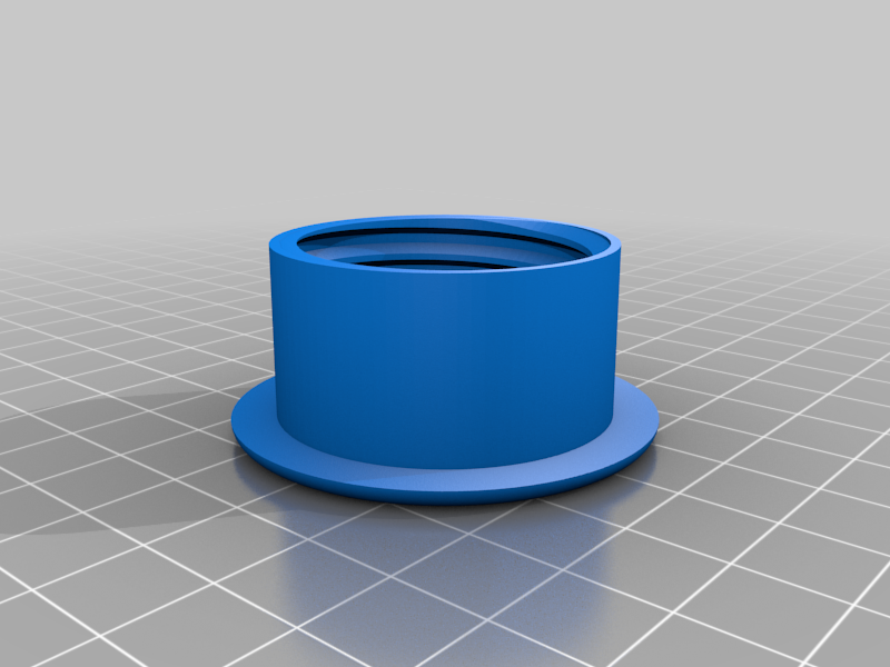 Free 3D file Grommet for heated enclosure 1.5" hole 3/4" plywood 🕳️・3D