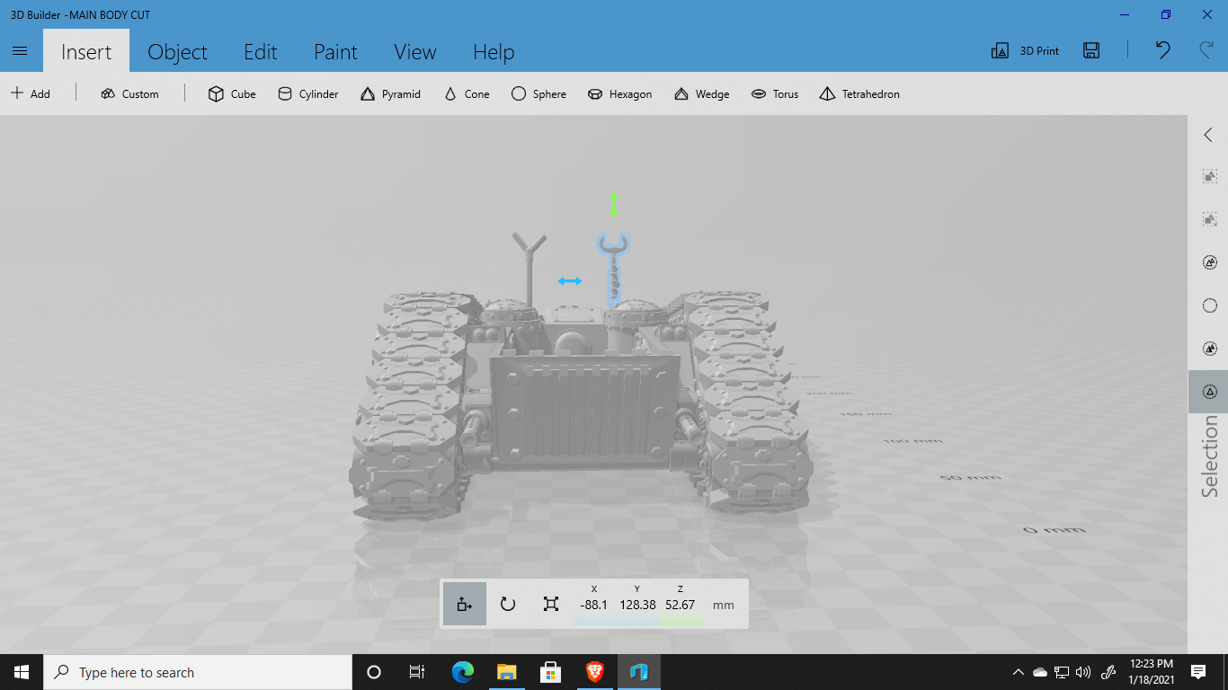 Fichier 3D 40 milles transport cogbot 🎵・Objet pour imprimante 3D à ...