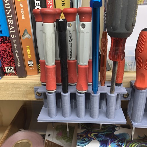 Download free 3D print files Precision Screwdriver Holder ・ Cults
