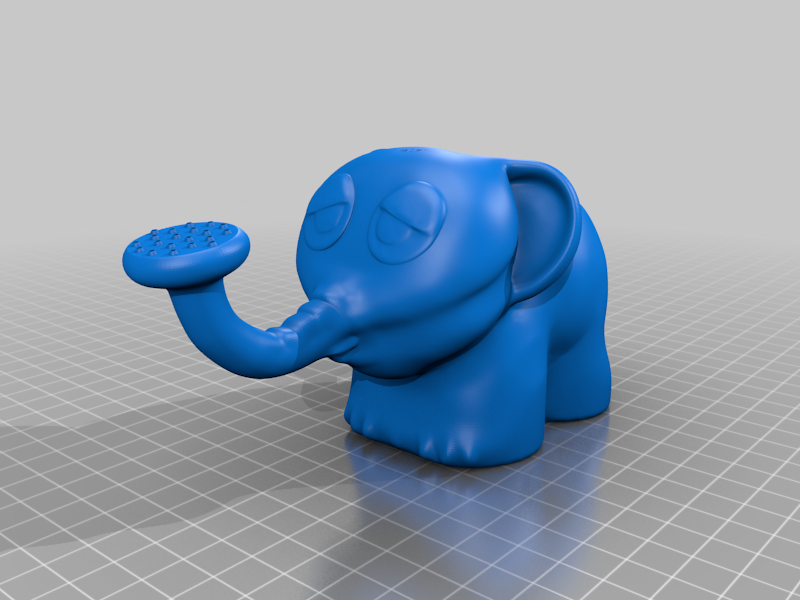 Free STL file One Punch Man Elephant Watering can・3D print model to download・Cults