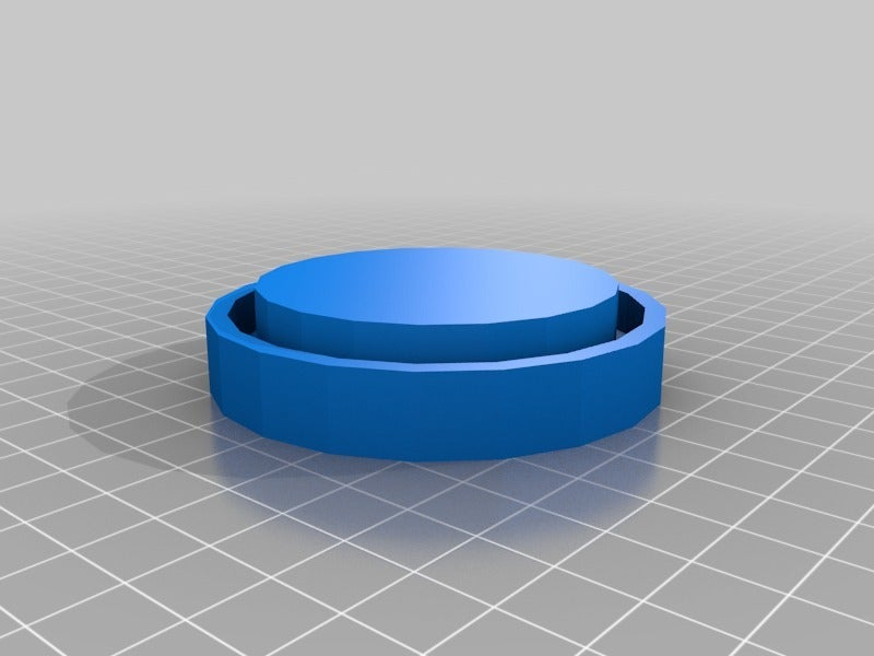 Free STL file Replacement Lid for Lee Powder Dispenser・3D printer