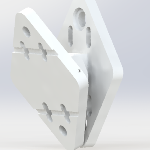 Download STL file Universal speaker wall mount. Speaker wall mount