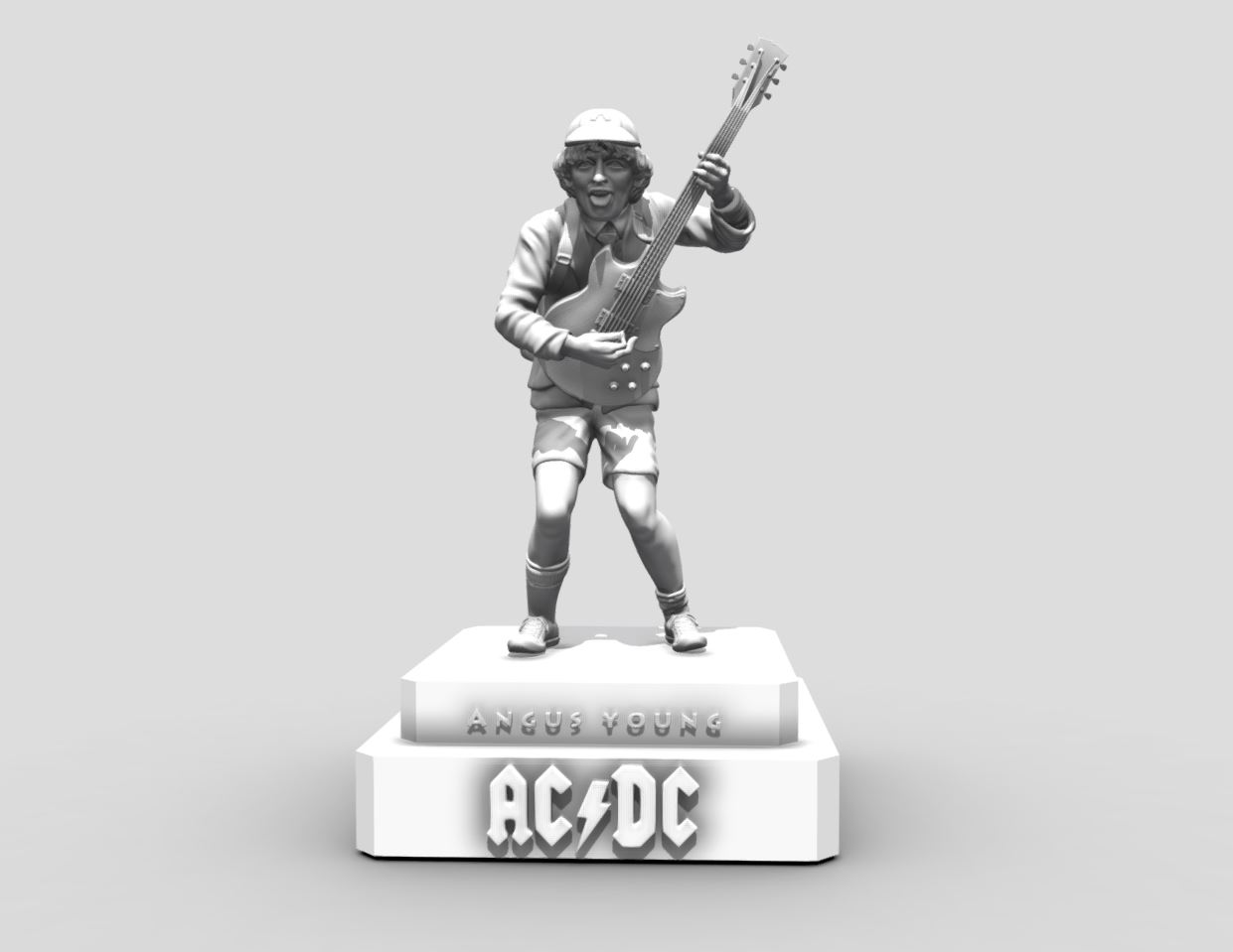 STL file Angus young ACDC - 3dprinting 🎸・3D printable model to download ...