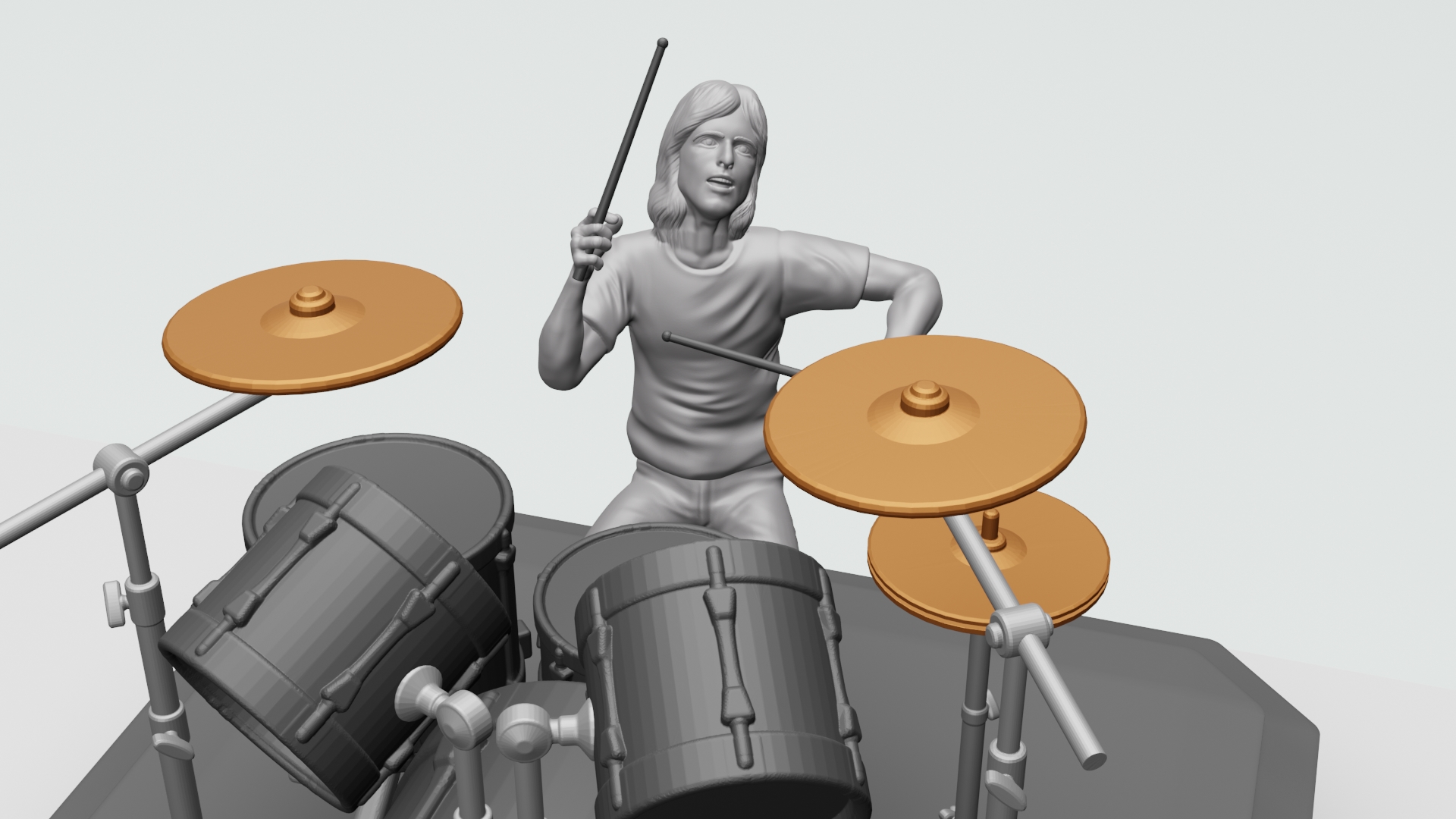 Archivo STL Angus young ACDC - 3dprinting 👾・Diseño para descargar y ...