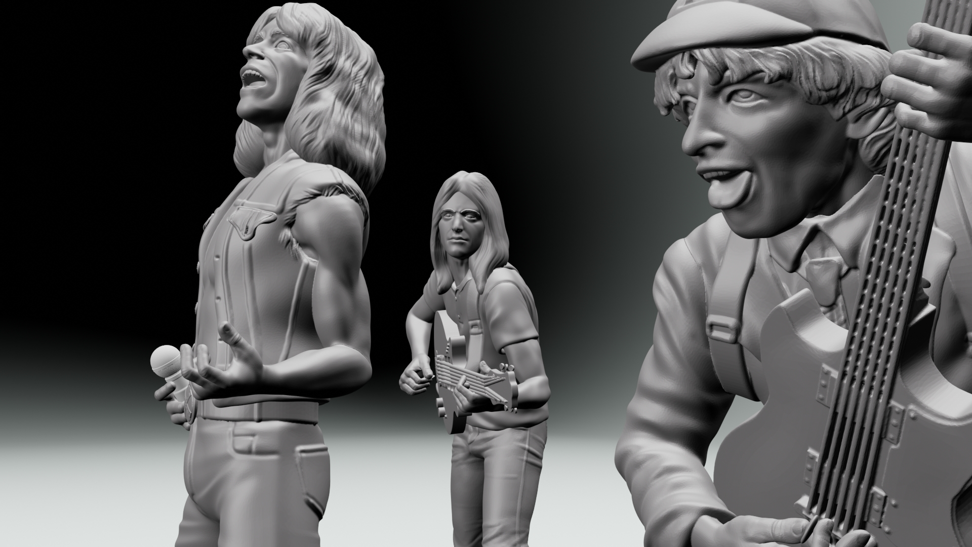 STL file cliff williams ACDC - 3Dprinting 🎸・3D print design to download ...