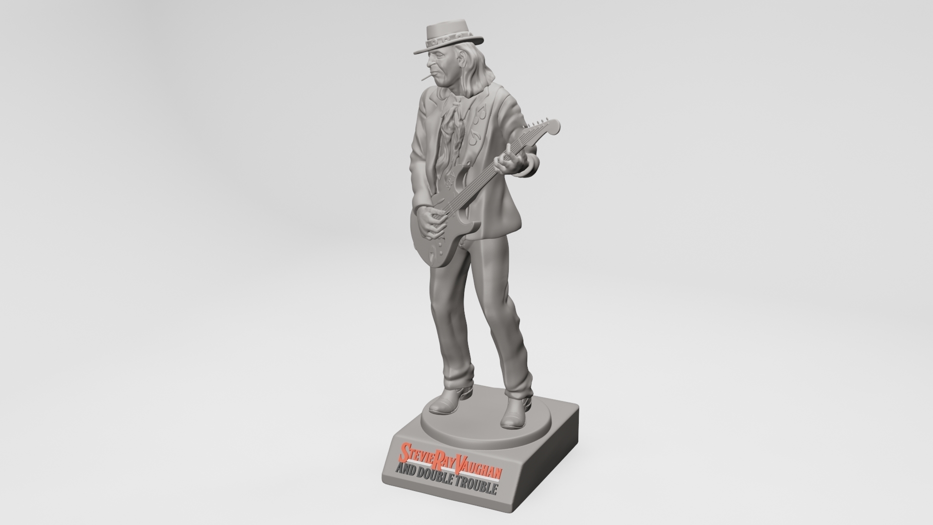 3D file Stevie Ray Vaughan - 3D printable 🎸・3D printer model to ...