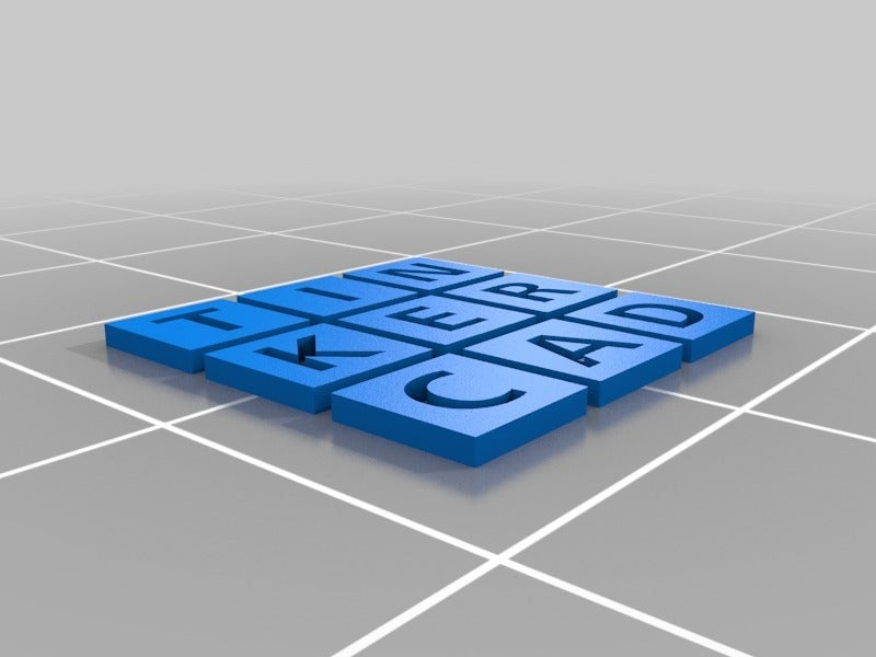 Download free STL file TinkerCad Logo • 3D printable object ・ Cults