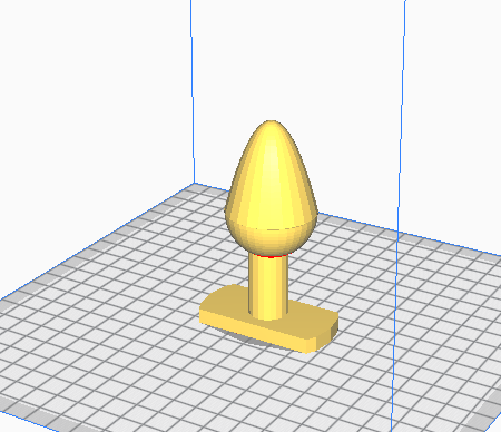 Download STL file Simplified Butt Plug • 3D printing object ・ Cults