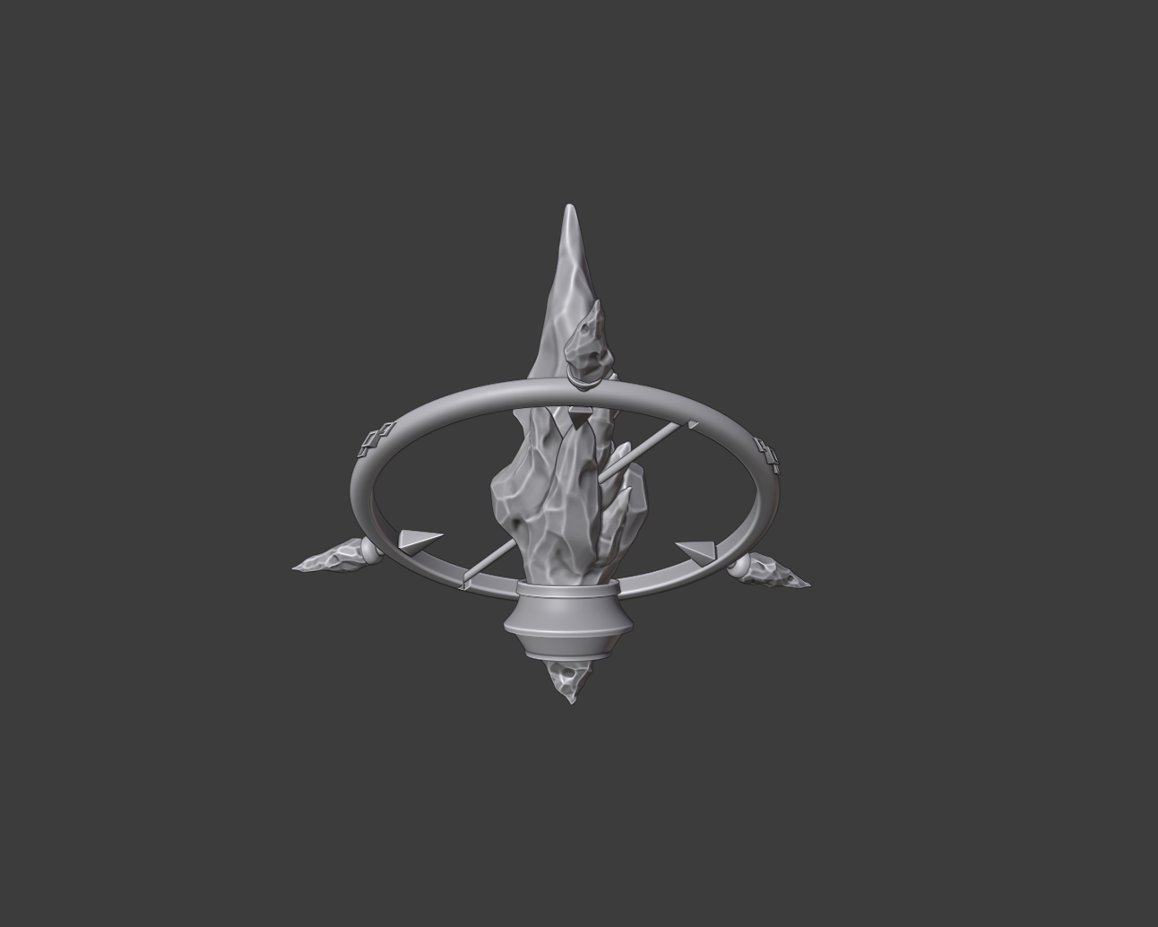 3D file Aetheryte Crystal - Final Fantasy XIV 🔮・3D printable model to ...