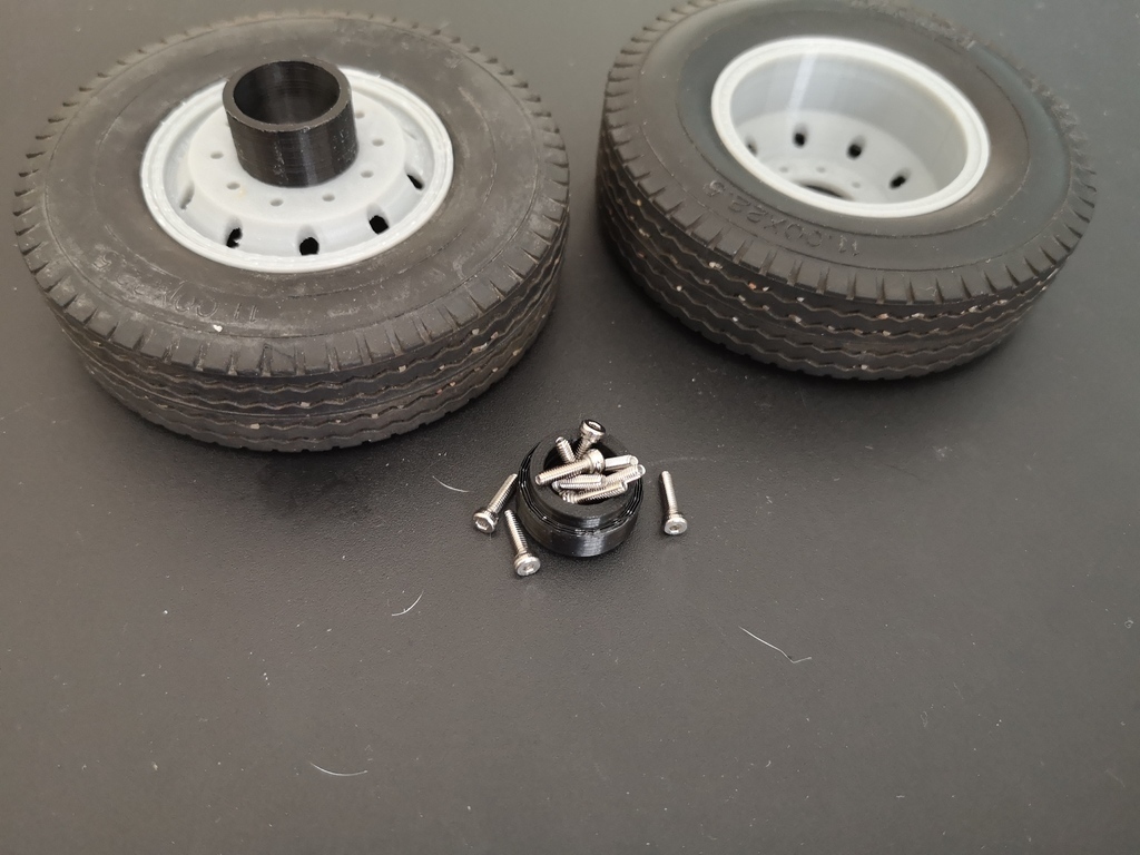 Disque De Meulage Métallique Cinquième Roue Pour Camion RC Tamiya 1/14 - Modélisme