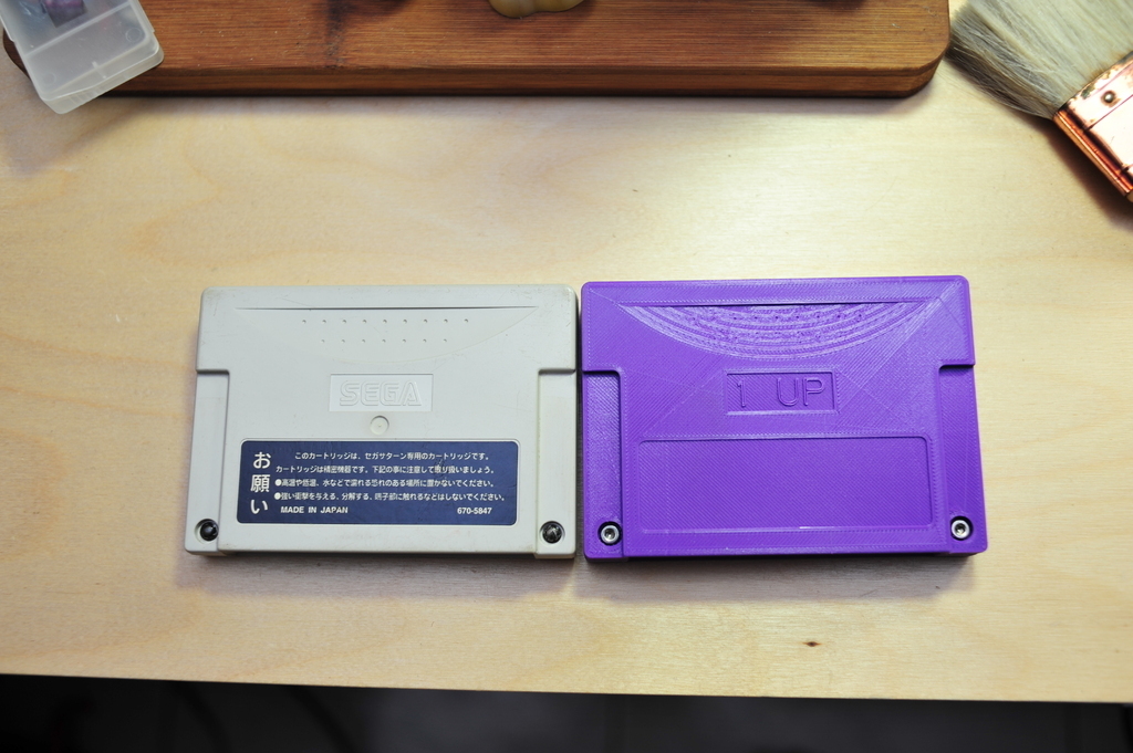 Free 3D file SEGA saturn cartridge case 🎮・3D printable model to ...
