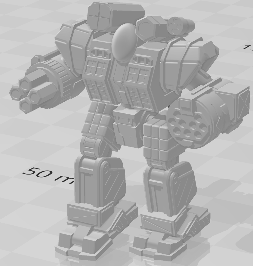 Free STL file Tundra Wolf for BattleTech・3D printable model to download ...