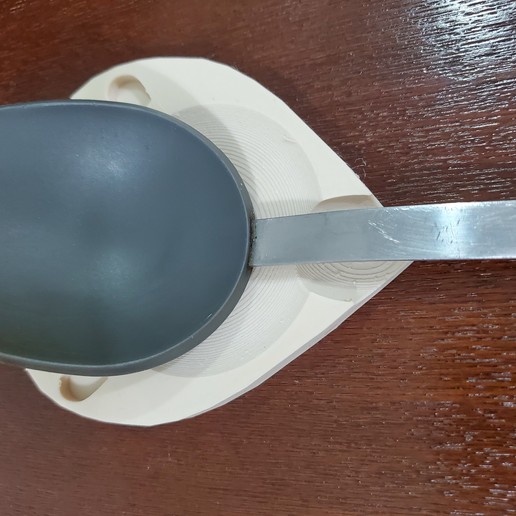 Download free 3D printer templates Heart Shaped Cooking Spoon Fork