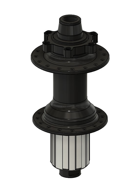 Moyeu avant Inspired Pro – Axe traversant 15 mm – 100 mm - Équipements vélos