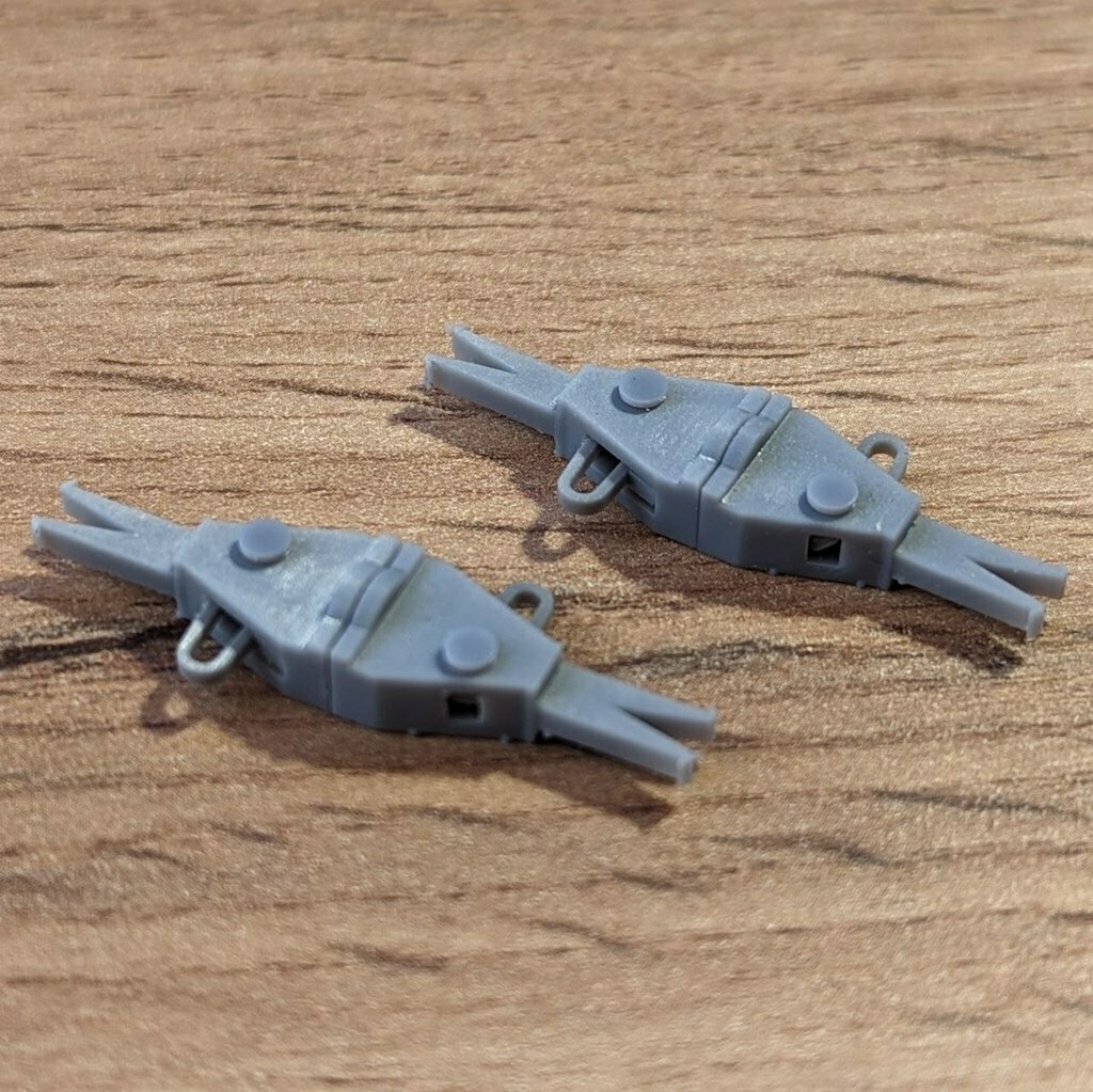 Free STL file Scharfenberg h0 NEM 362 coupling 🧑‍🤝‍🧑・3D printable