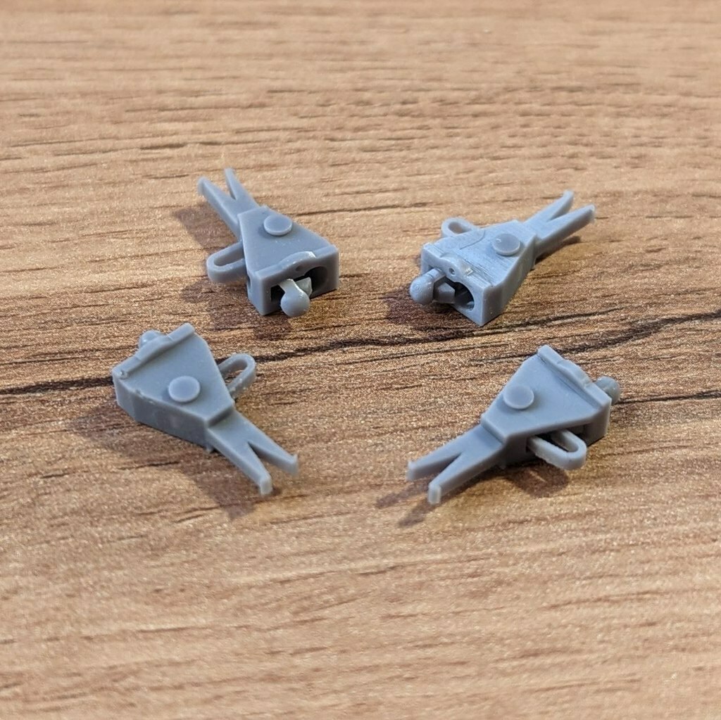 Бесплатный 3D файл Scharfenberg h0 NEM 362 coupling・3Dпечатный объект