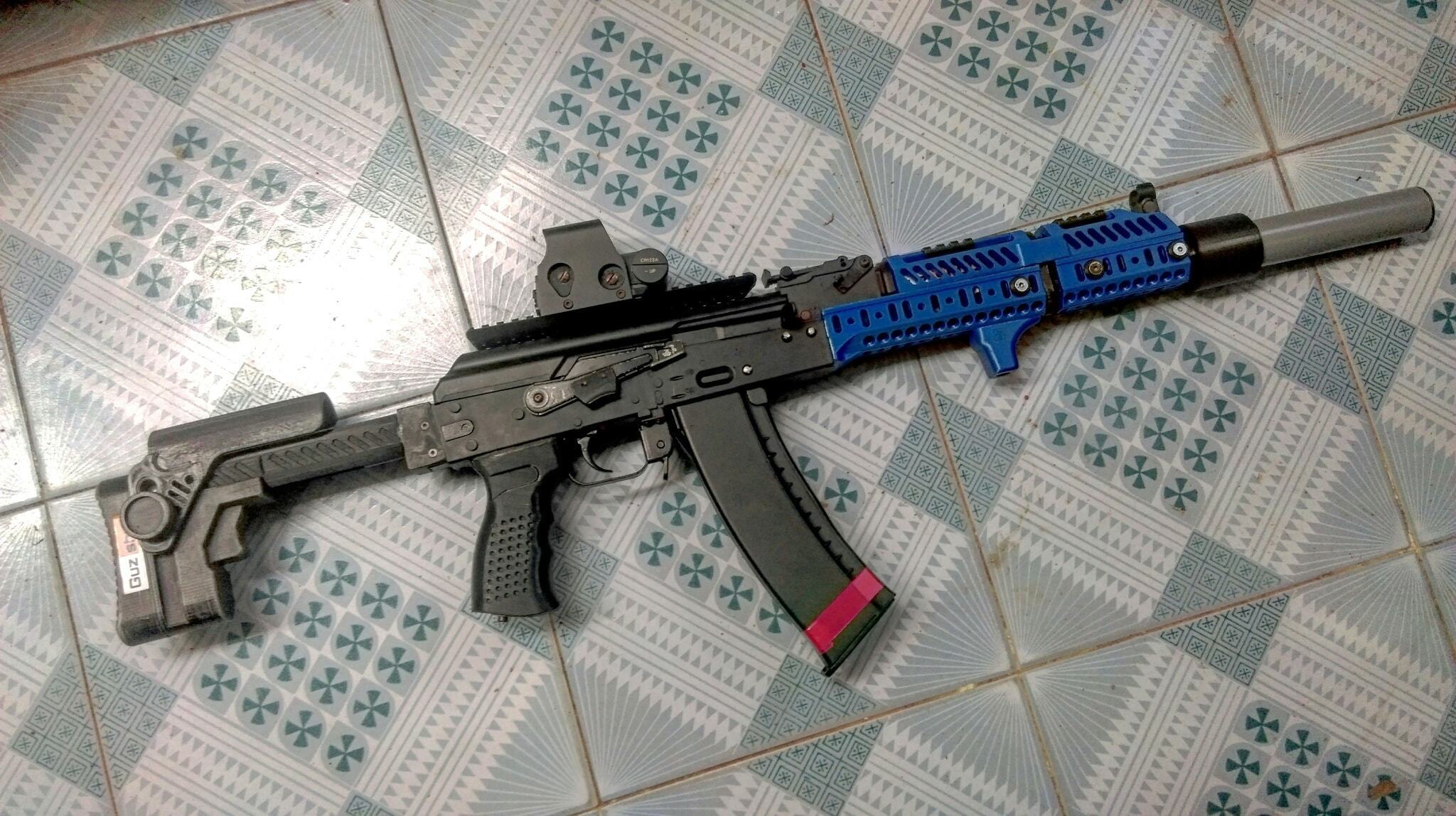 Free STL file Zenitco Sport kit 1 Ak Alphaking GelBlaster 🔫・3D printing idea to download・Cults