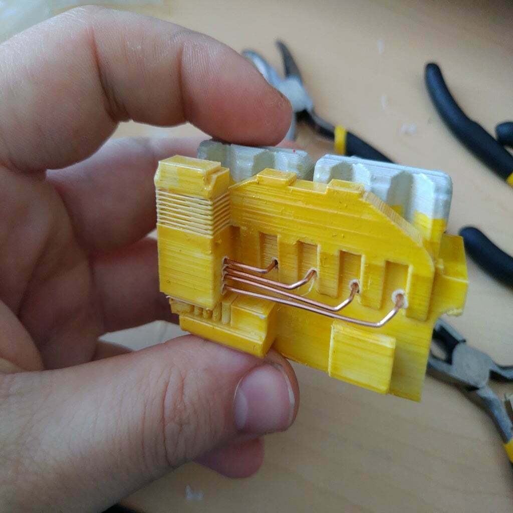 STL file RC 1/14 - Cat 3406 Engine (cover) 🐱・3D printable model to ...